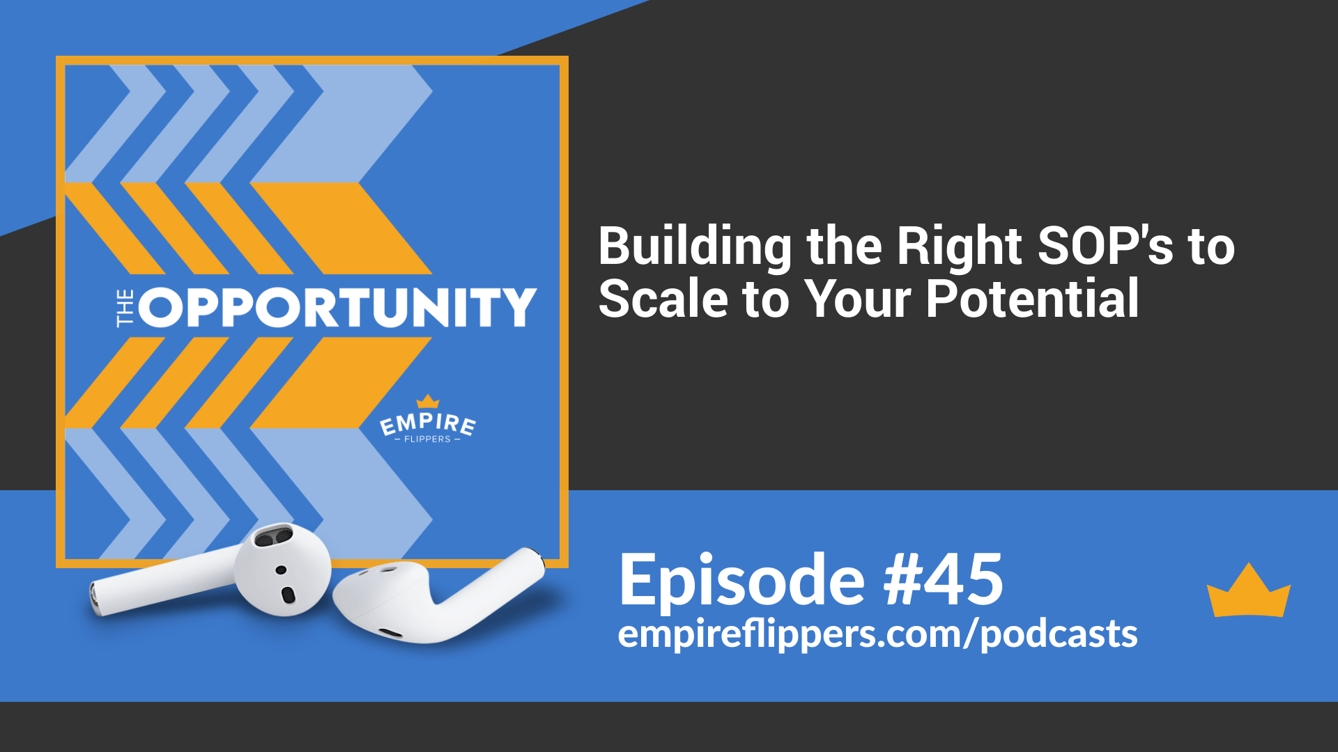 Building the Right SOP's to Scale to Your Potential - Opportunity Podcast ep45